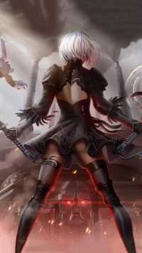 iPhone Nier Automata Wallpaper 5
