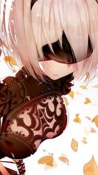 iPhone Nier Automata Wallpaper 3