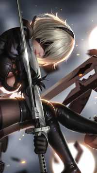 iPhone Nier Automata Wallpapers 2