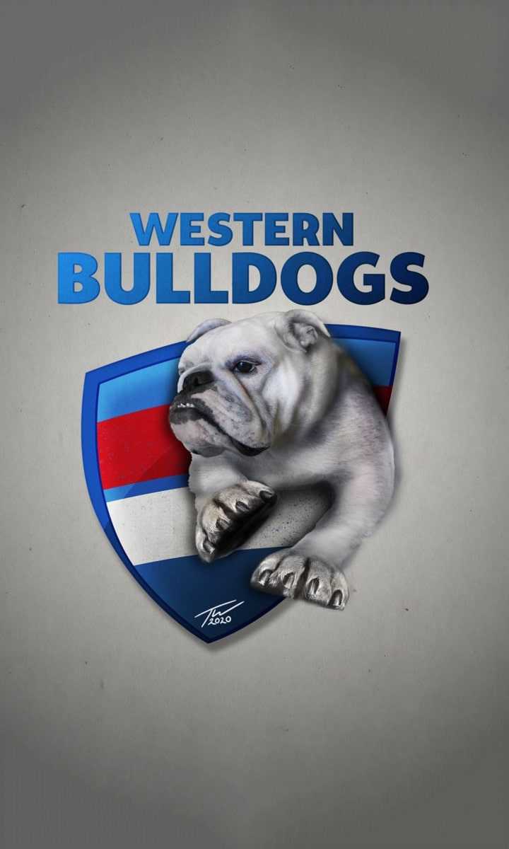 iPhone Western Bulldogs Wallpaper 1