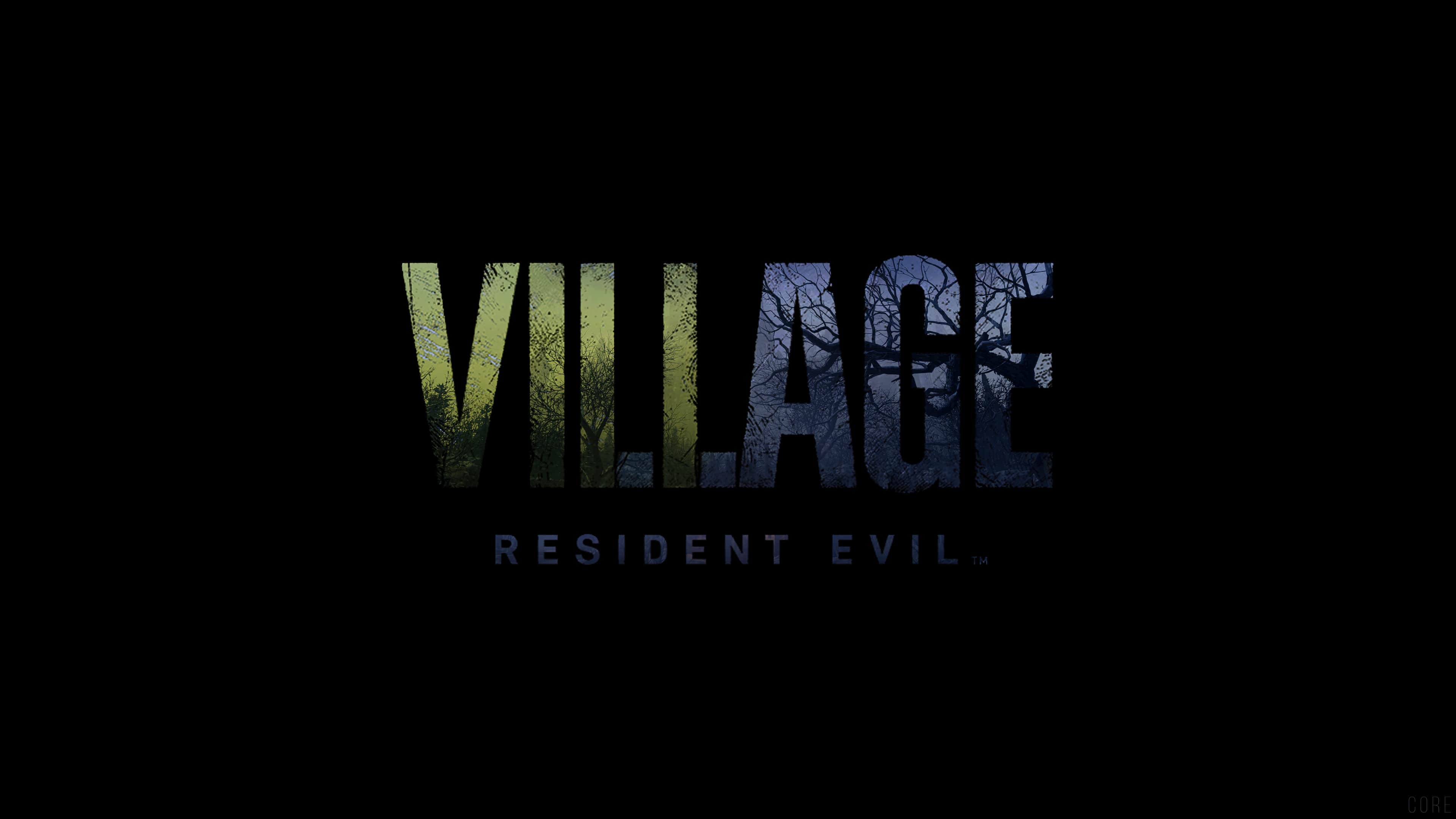 Resident evil demos. Resident Evil Village logo. Resident Evil 8 Village logo. Resident Evil Village обложка. Резидент ивел 8 стрим.
