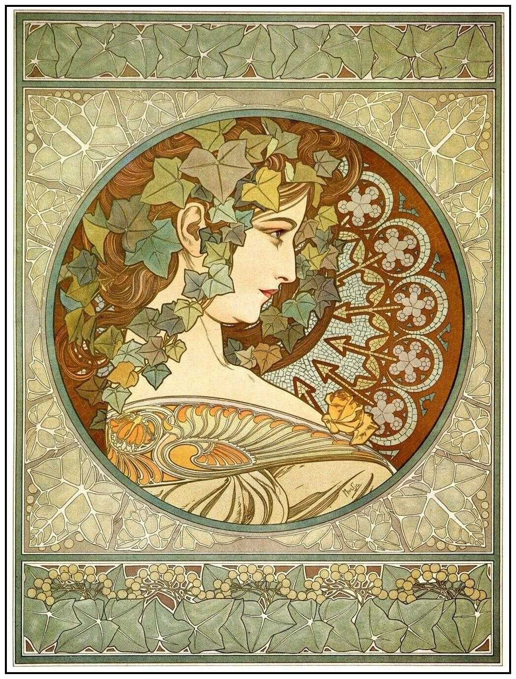 Alphonse Mucha Wallpaper 1