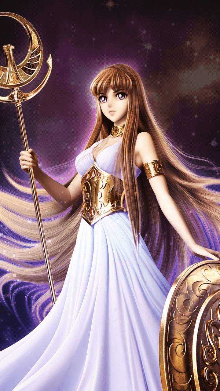 Athena Saint Seiya Wallpaper 1