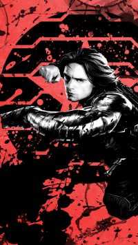 Bucky Barnes iPhone Wallpaper 8