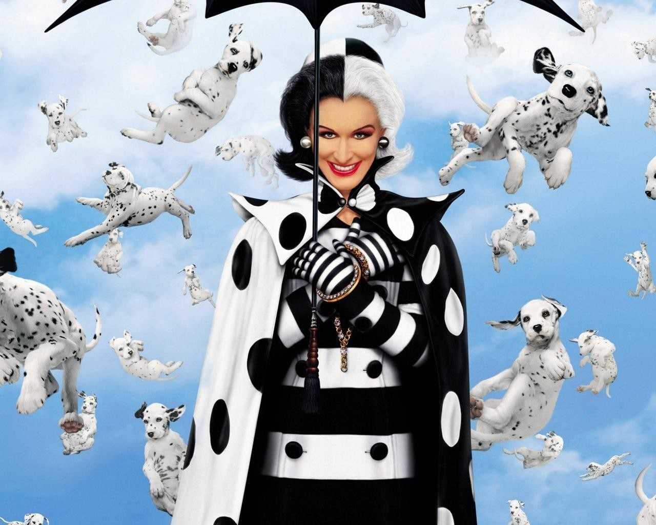 Cruella 101 Dalmatians Wallpaper 1