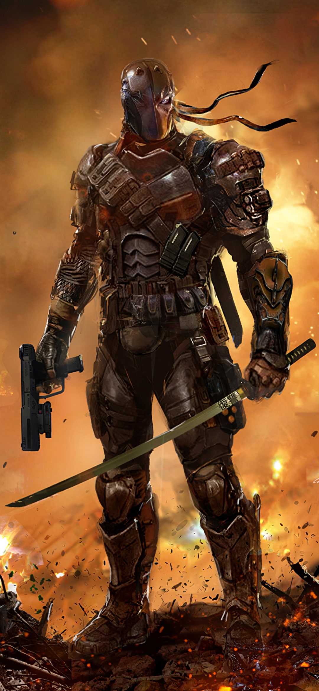 Deathstroke Phone Wallpaper 1 Deathstroke Phone Wallpaper 1
