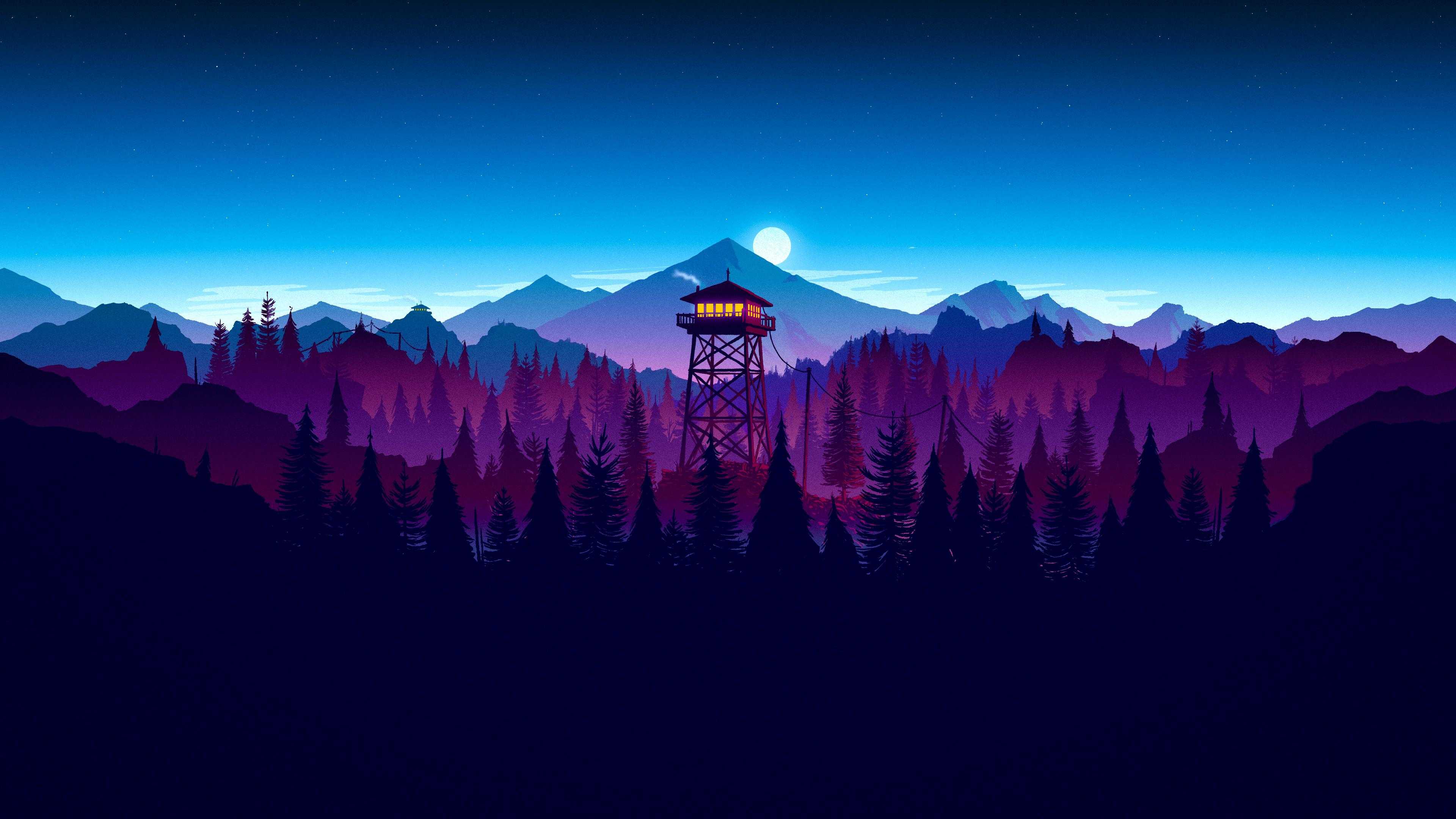Firewatch 4K Wallpaper 1 Firewatch 4K Wallpaper 1