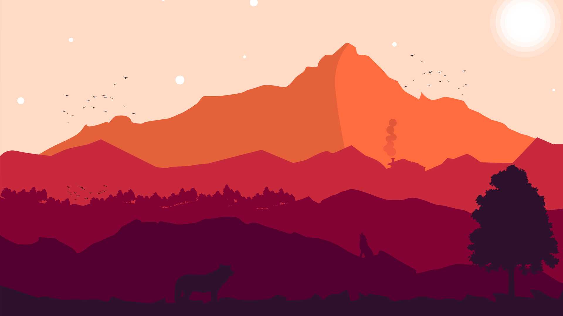 Firewatch Wallpaper HD 1 Firewatch Wallpaper HD 1