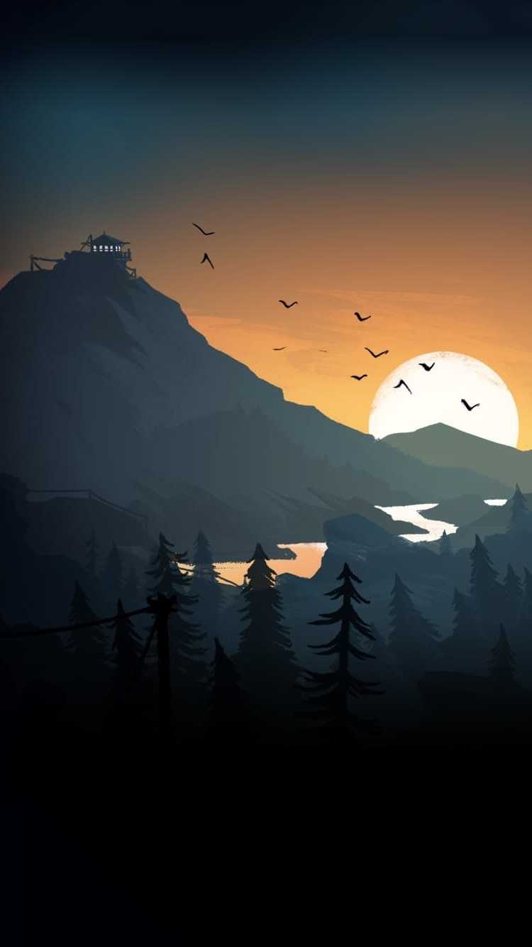 Firewatch Wallpaper iPhone - KoLPaPer - Awesome Free HD Wallpapers