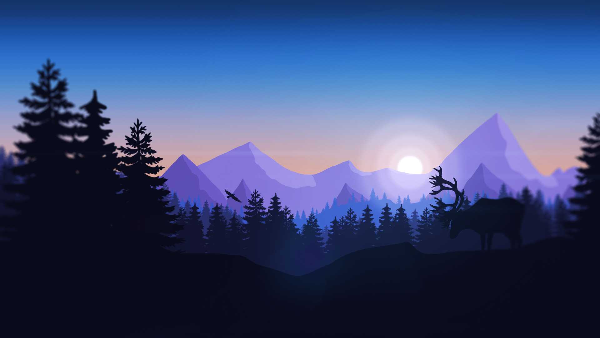 HD Firewatch Wallpaper 1 HD Firewatch Wallpaper 1