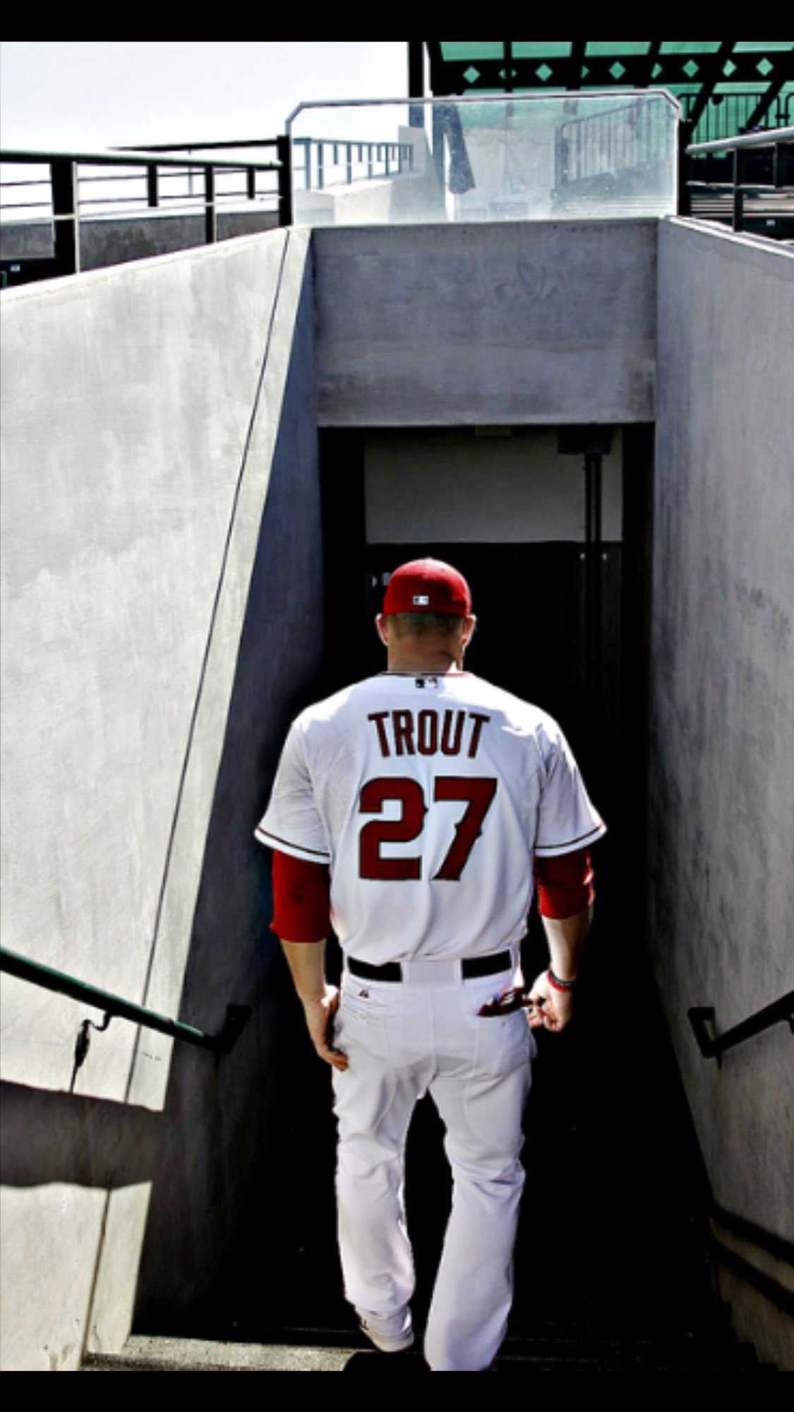 Mike Trout Angels Wallpaper 1 Mike Trout Angels Wallpaper 1