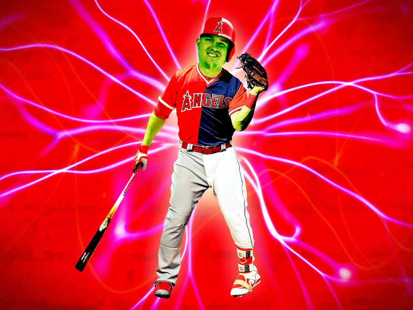 Mike Trout Background 1 Mike Trout Background 1