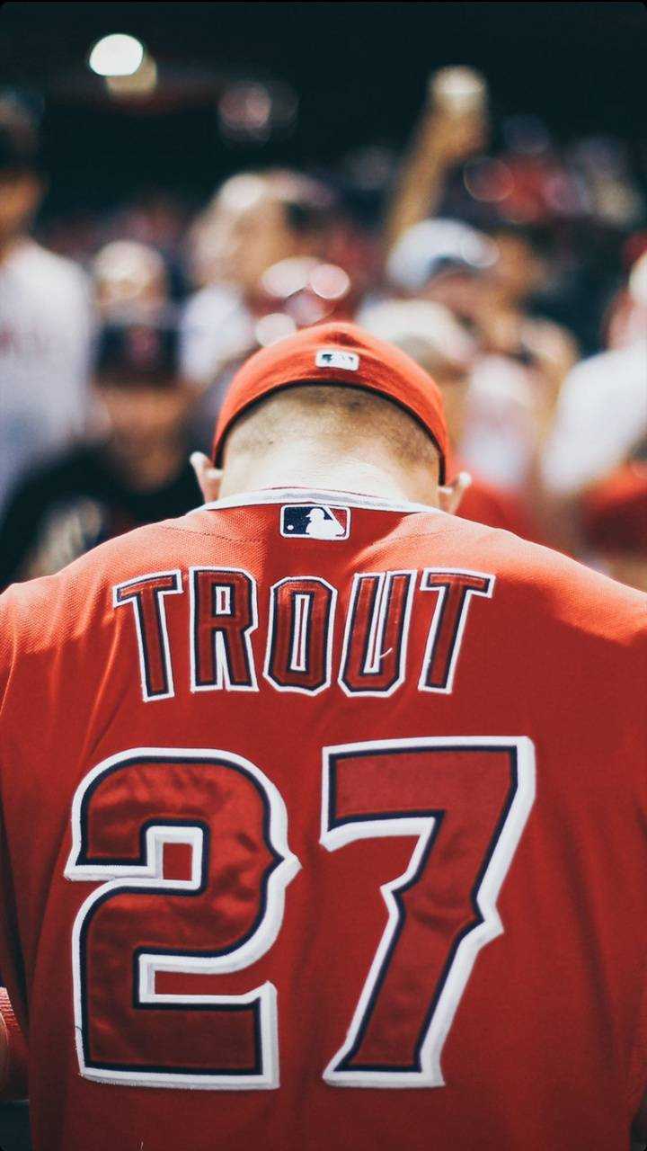 Mike Trout Wallpaper iPhone 1