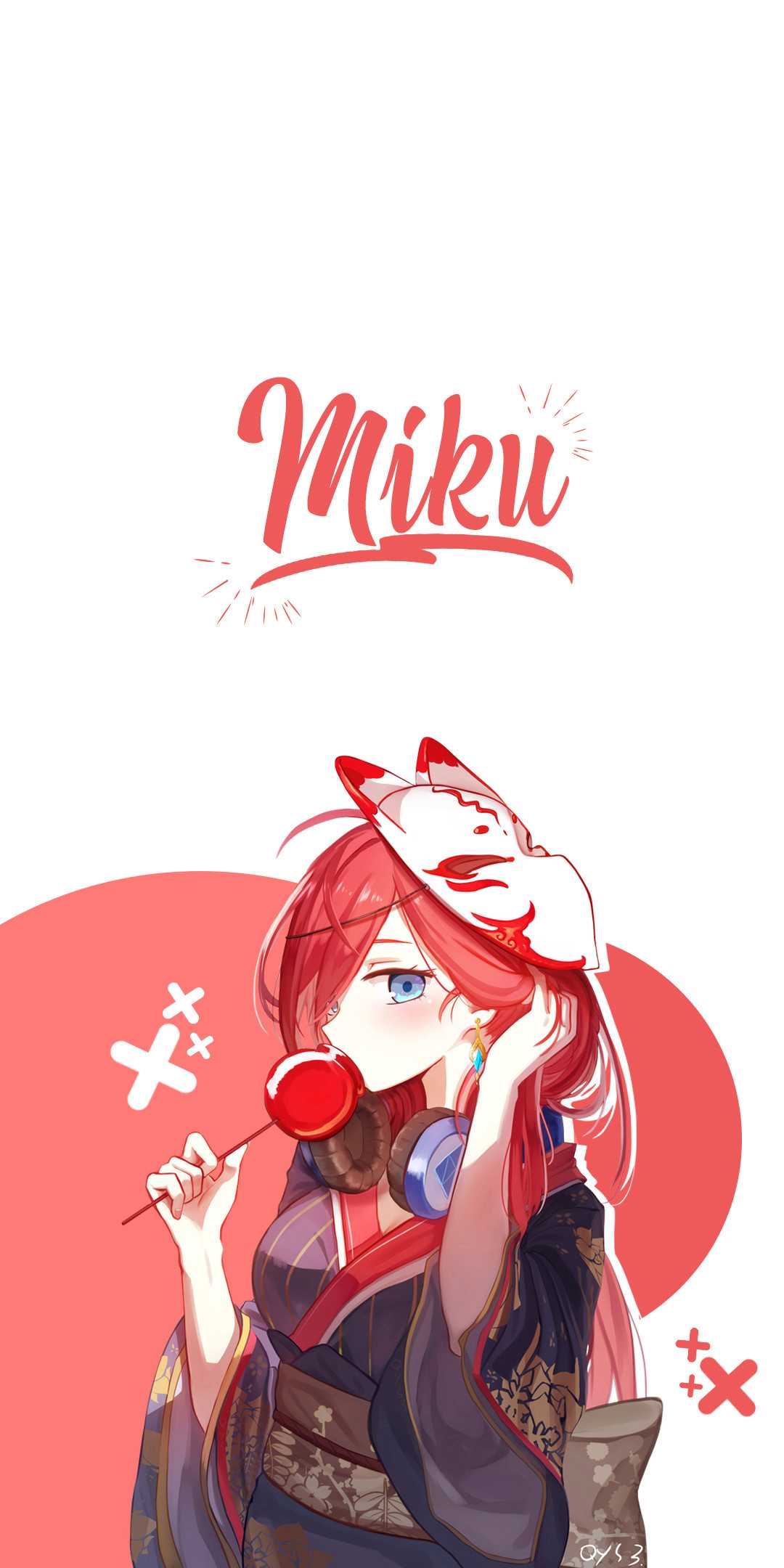 Miku Nakano Wallpaper Phone 1 Miku Nakano Wallpaper Phone 1