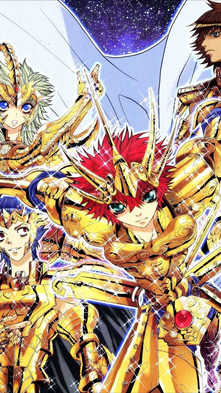 Saint Seiya iPhone Wallpaper 1