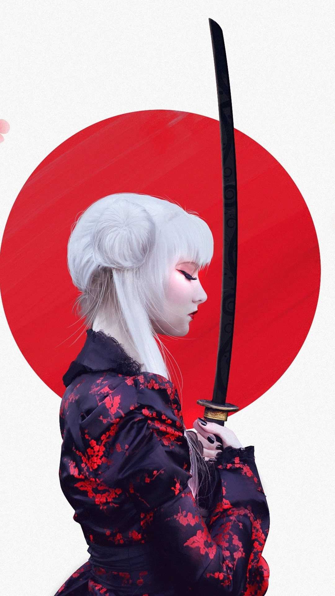 Samurai Girl Wallpaper 1
