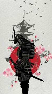 Samurai Wallpaper iPhone 2