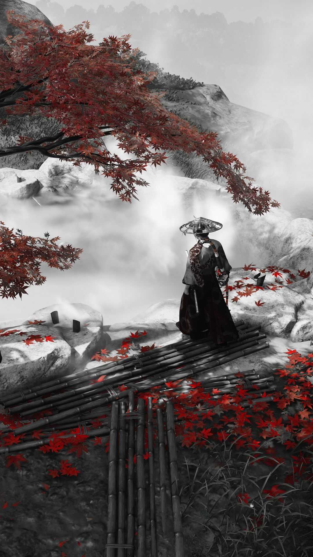 Samurai iPhone Wallpaper 1