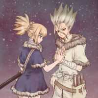 Senku and Kohaku Wallpaper 3