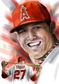 Wallpaper Mike Trout 9