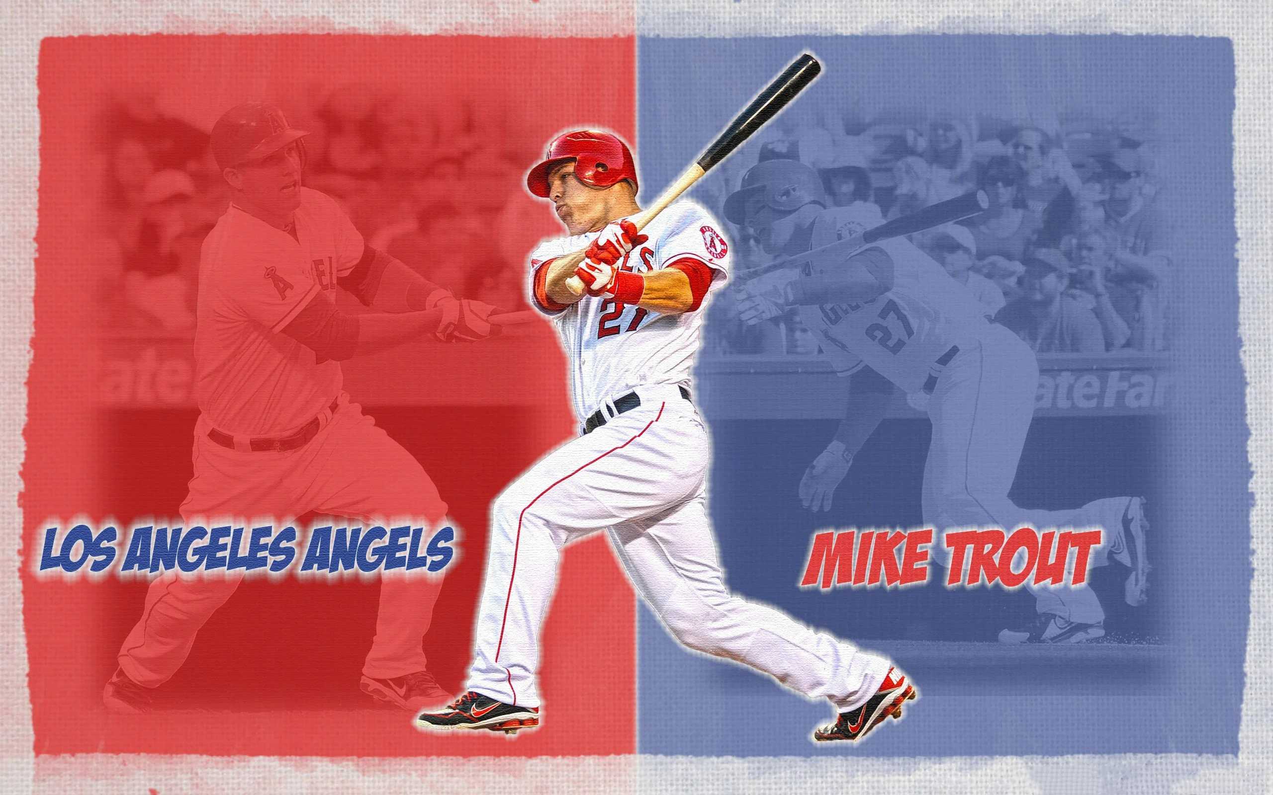 Wallpaper Mike Trout 1