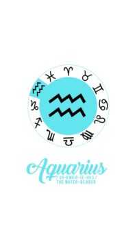 iPhone Aquarius Wallpaper 2