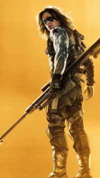 iPhone Bucky Barnes Wallpaper 7