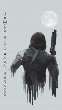 iPhone Bucky Barnes Wallpapers 8