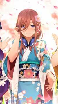 iPhone Miku Nakano Wallpaper 1