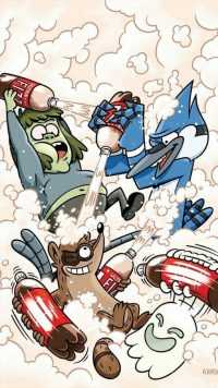 iPhone Regular Show Wallpaper 9