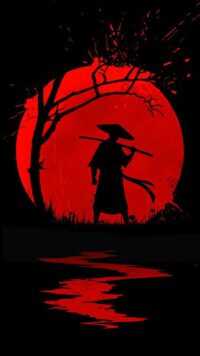 iPhone Samurai Wallpaper 4