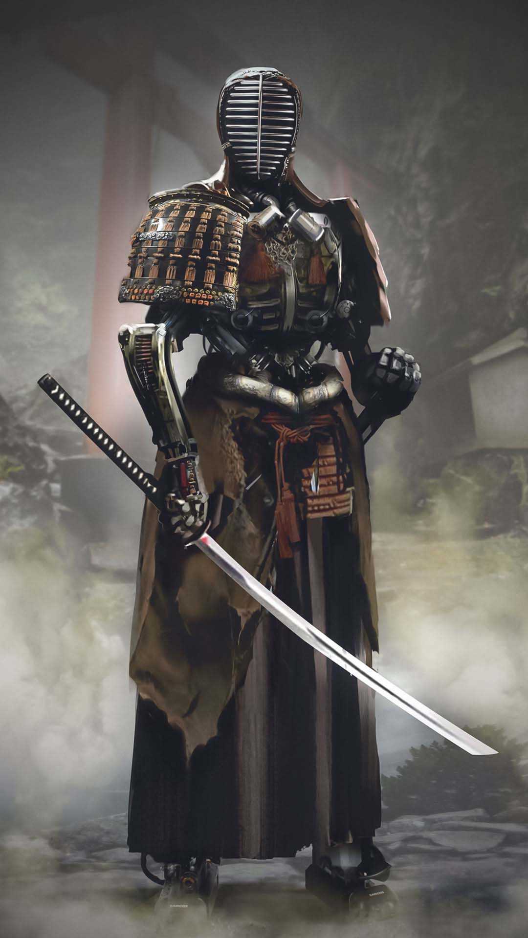 iPhone Samurai Wallpapers 1