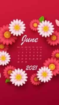 2021 June Calendar Wallpaper 2