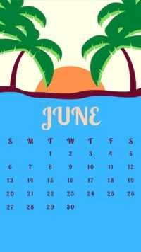 2021 June Calendar Wallpaper 9