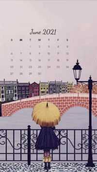 2021 June Calendar Wallpaper 8