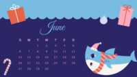 2021 June Calendar Wallpaper 2