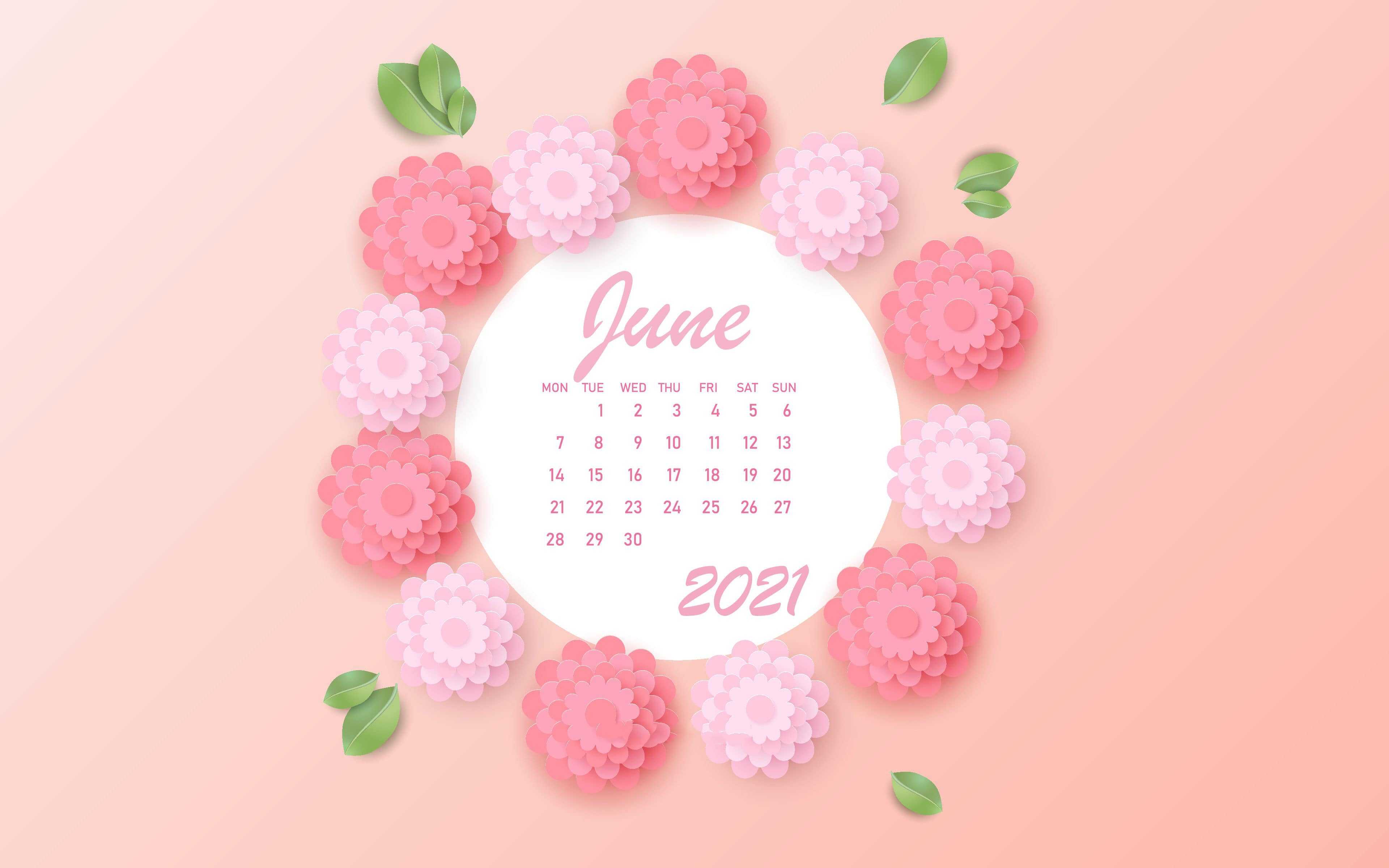 2021 June Calendar Wallpapers 1 2021 June Calendar Wallpapers 1