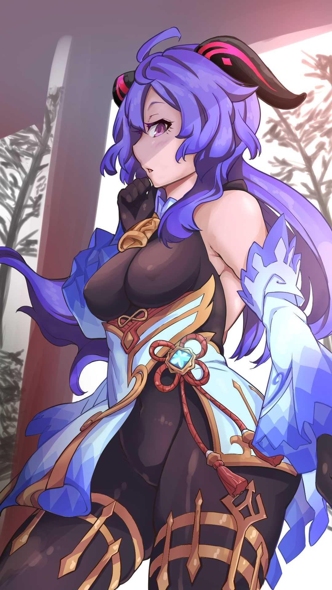 Ganyu Lock Screen 1 Ganyu Lock Screen 1