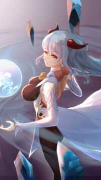 Ganyu Wallpaper iPhone 9