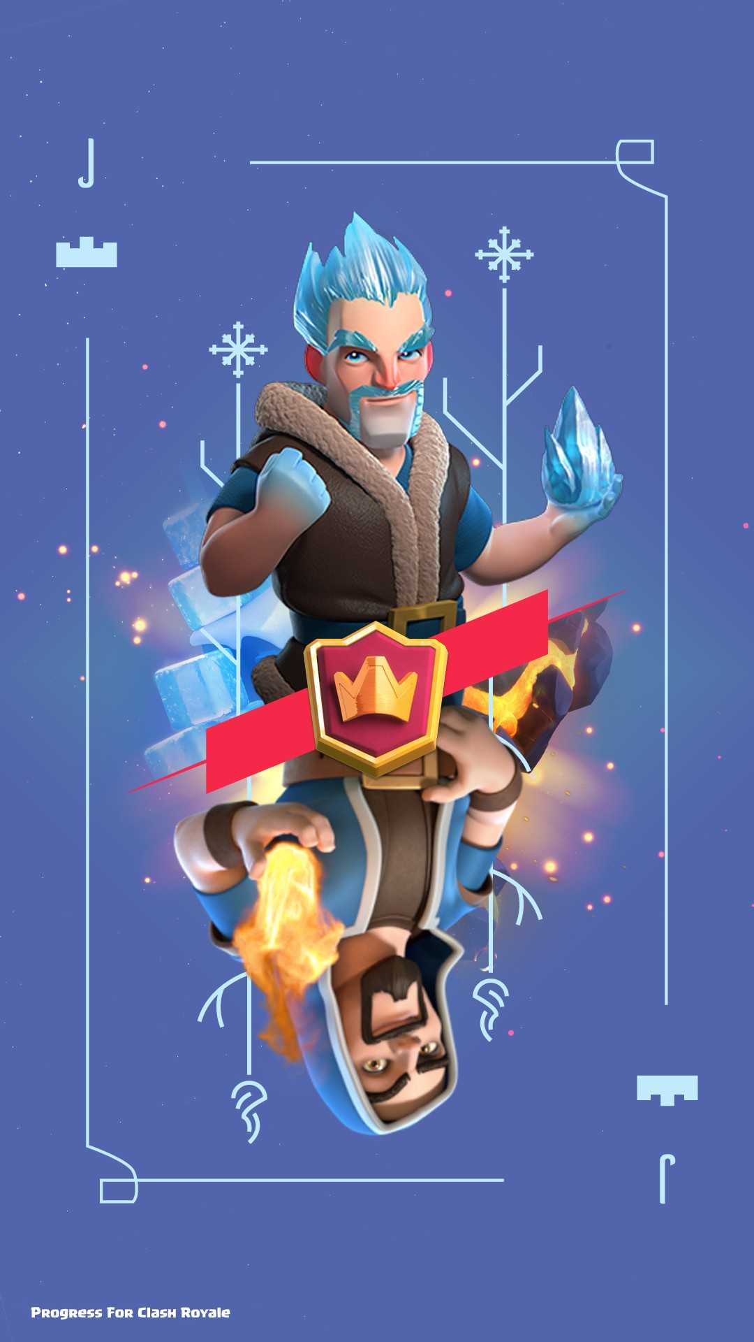 Ice Wizard Clash Royale Wallpaper 1 Ice Wizard Clash Royale Wallpaper 1