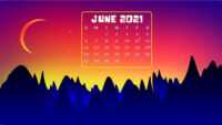 June 2021 Calendar Wallpaper 5