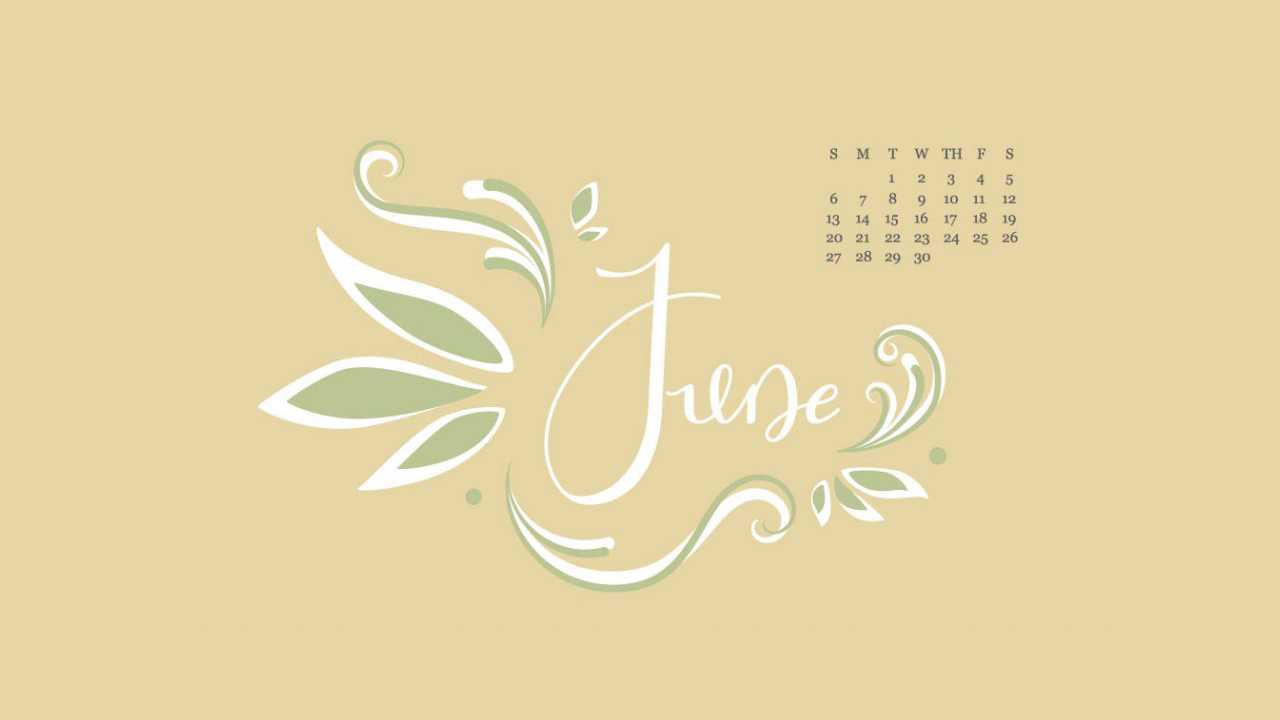 June Calendar 2021 Wallpapers 1