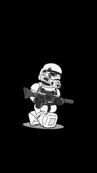 Minimalist Stormtrooper Wallpapers 5