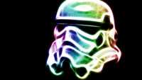 Neon Stormtrooper Wallpaper 3