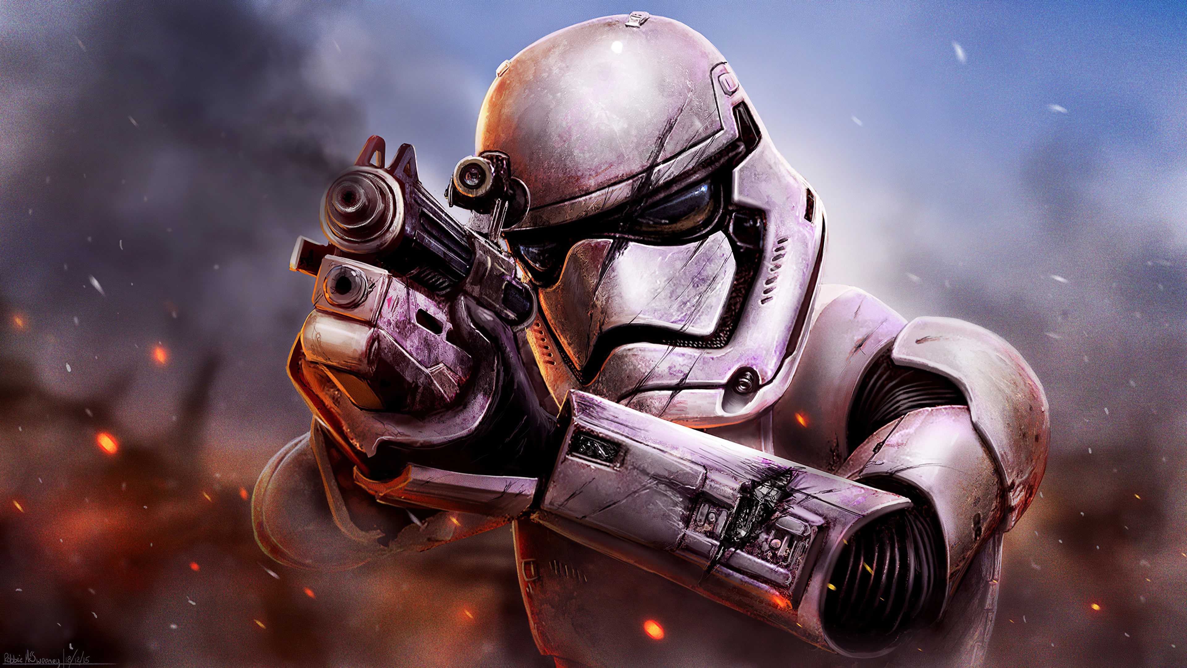 Stormtrooper 4K Wallpaper 1