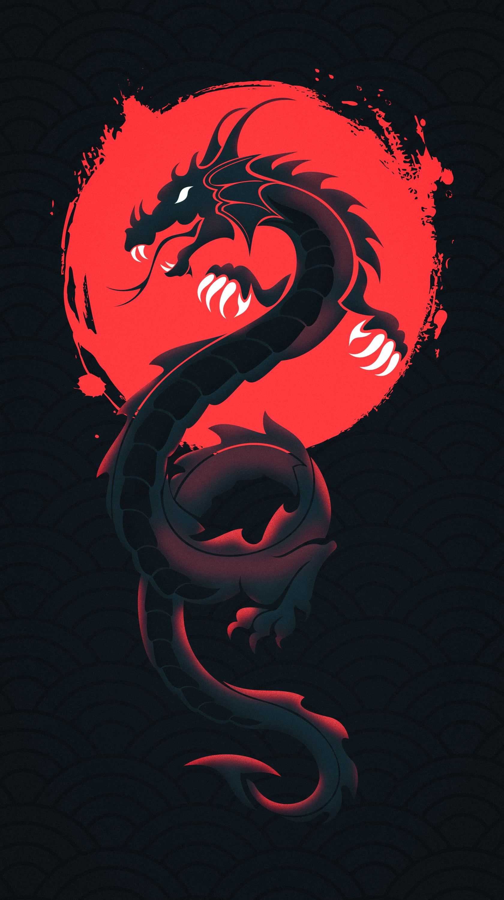 Wallpaper Japanese Dragon 1
