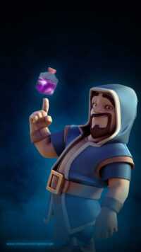 Wizard Clash Royale Wallpaper 1