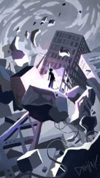 iPhone Mob Psycho 100 Wallpaper 3