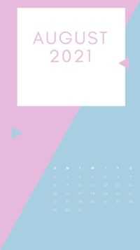 2021 August Calendar Wallpaper 7