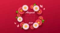 2021 August Calendar Wallpaper 5